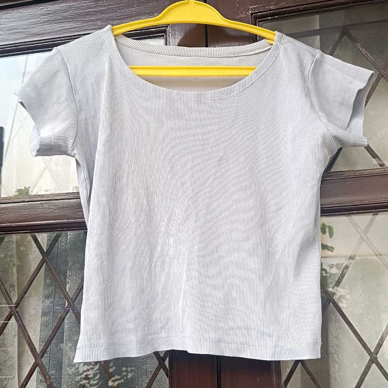 Basic Ribbed Crop Top