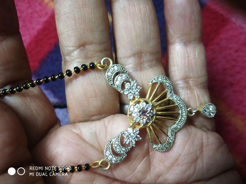 NEW Mangalsutra With American Diamonds