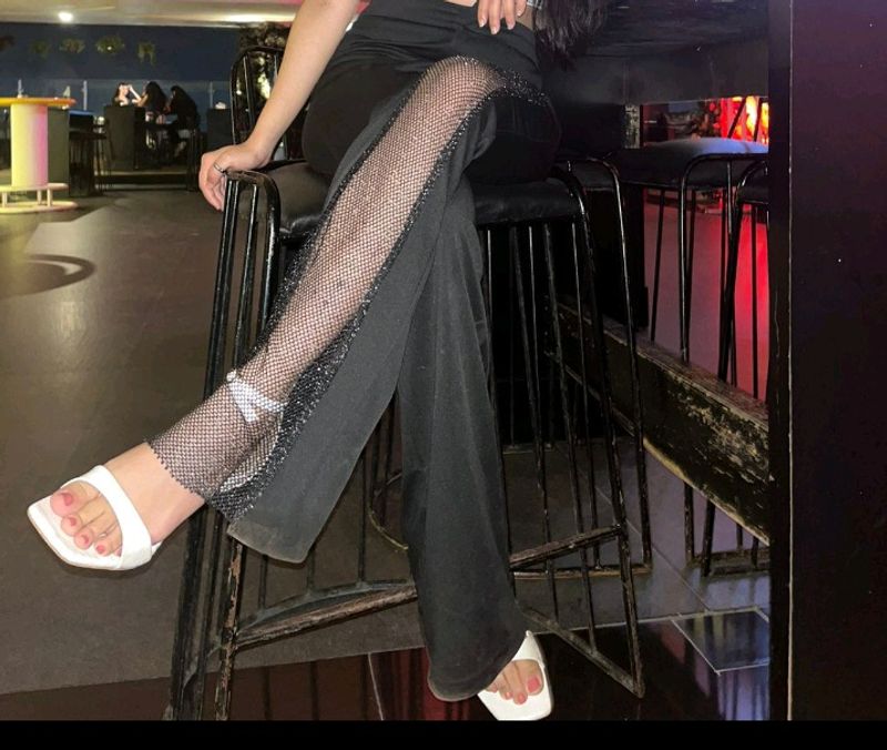Shimmer Net Fancy Pants