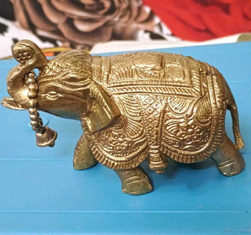 Vintage Maharaja Elephant in Brass – Royal Home De