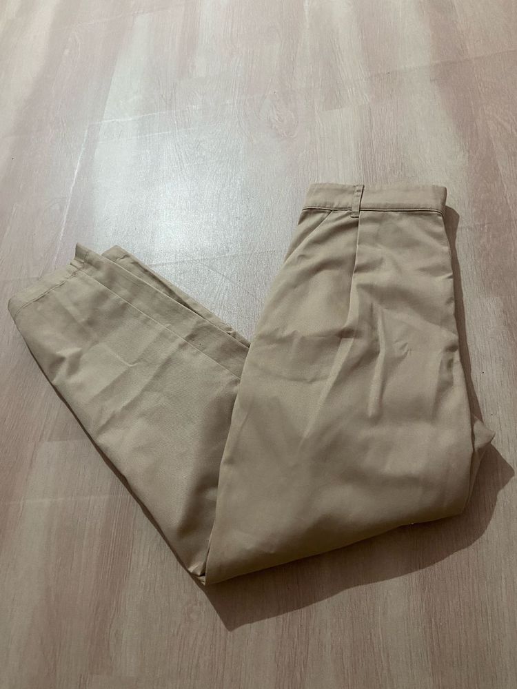 khaki type trouser