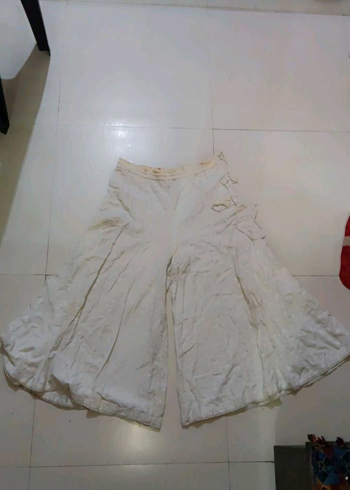 Chikankari plazzo