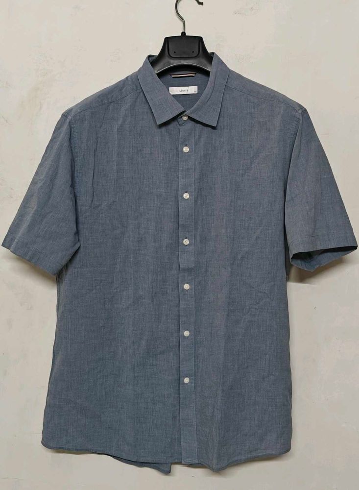 Men's Short Sleeve Button-Up Shirt