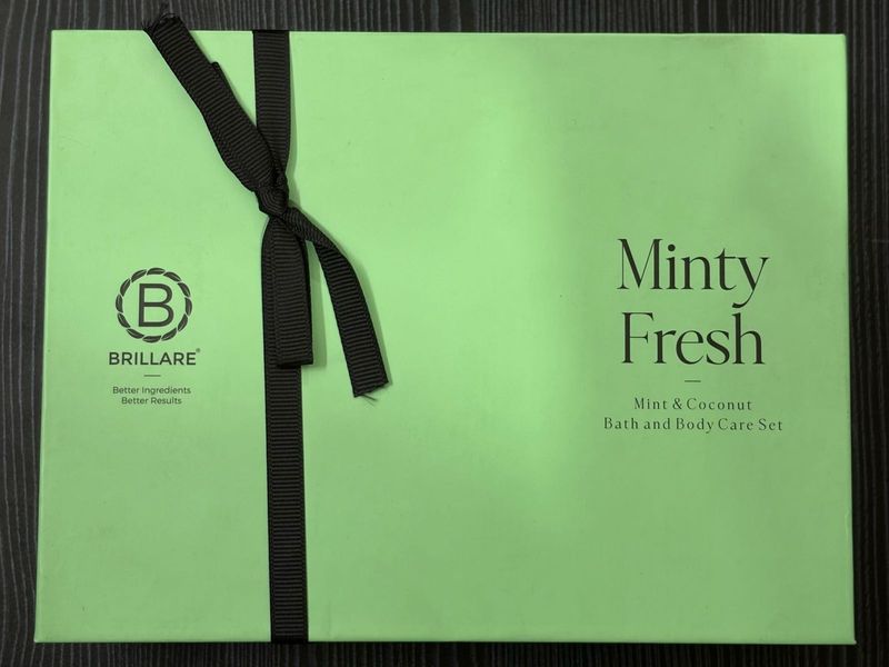 Brillare Minty Fresh Bath &amp; Body Set