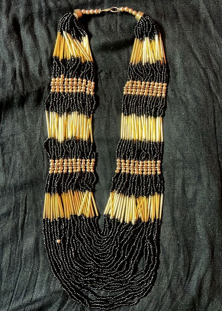 Statement Beaded Necklace