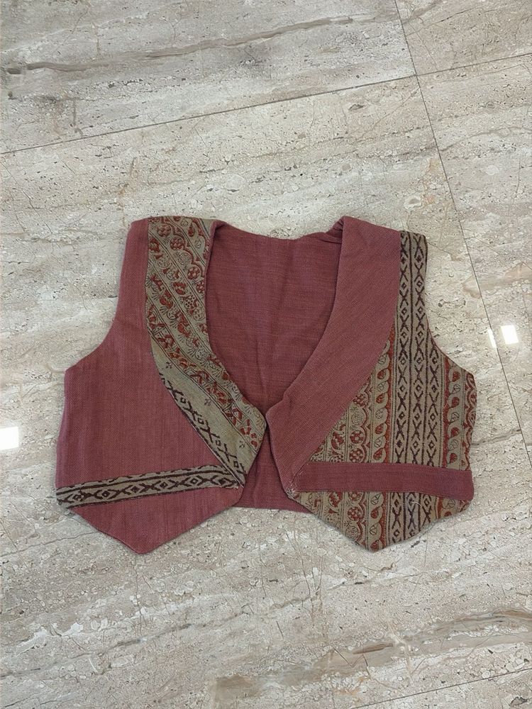 vintage handmade Women's Ethnic Vest