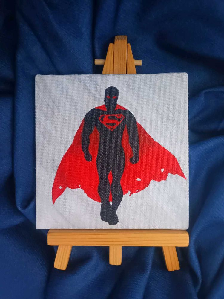 Handmade Superman Artwork