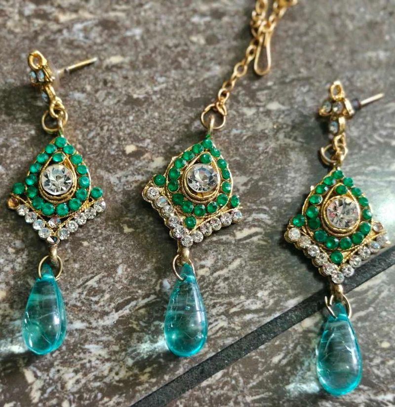 Emerald Green Jewelry Set