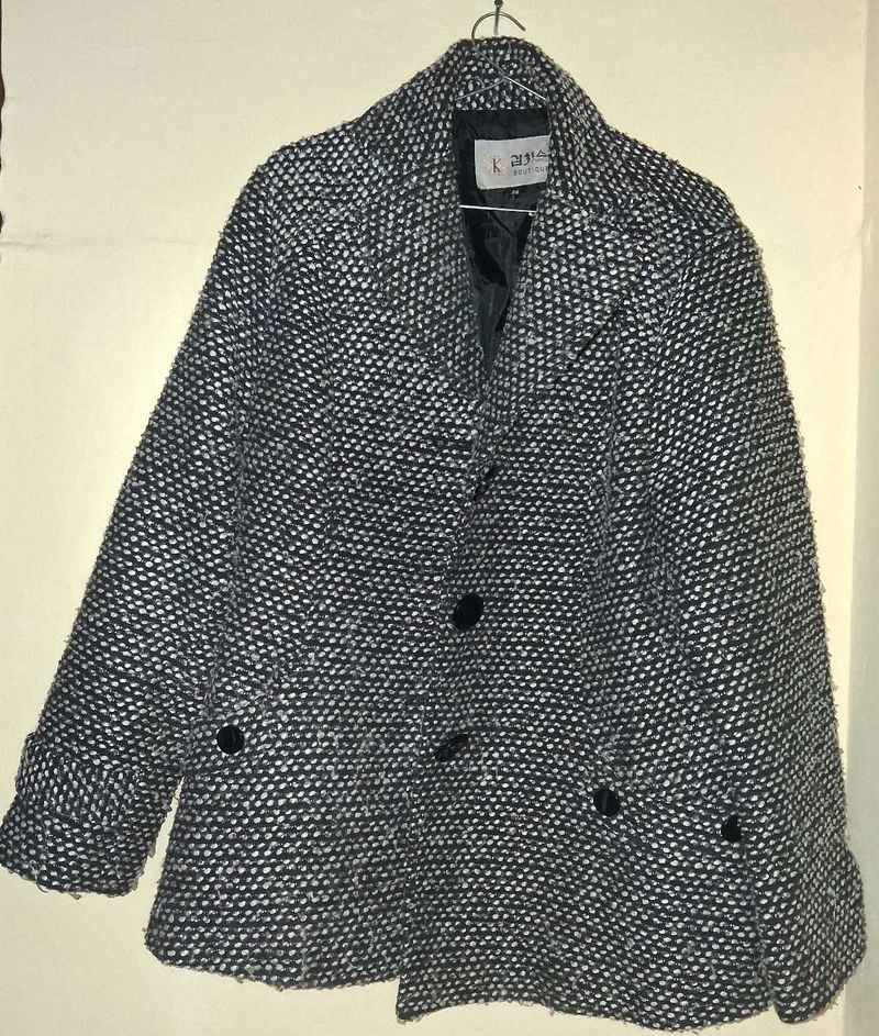 K. Arysia Tweed Coat