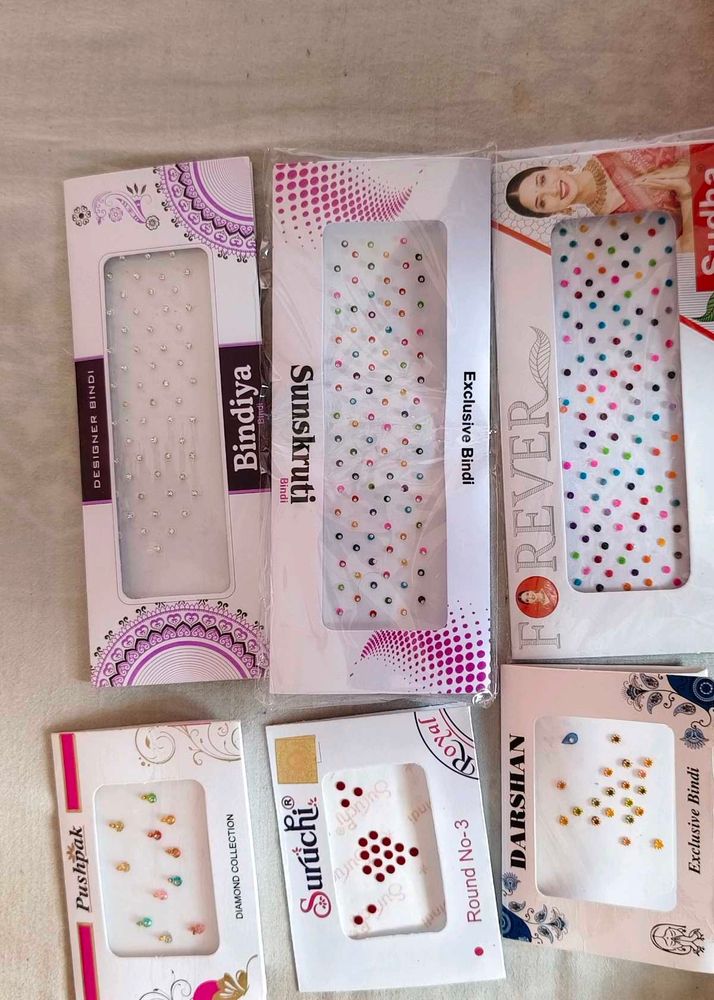 stone Bindis ( 6 packets)