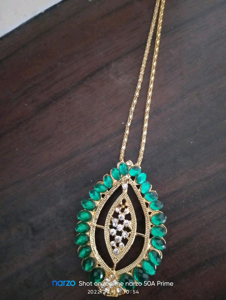 Gold Plated Pendant Set