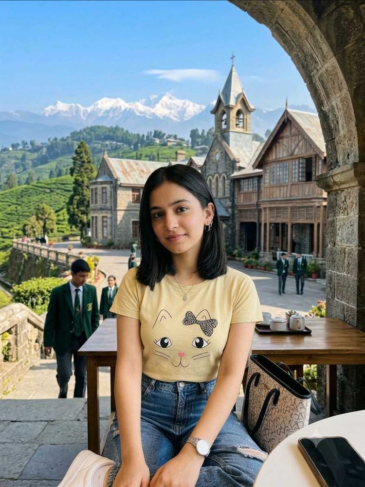 Cute Cat Graphic T-Shirt
