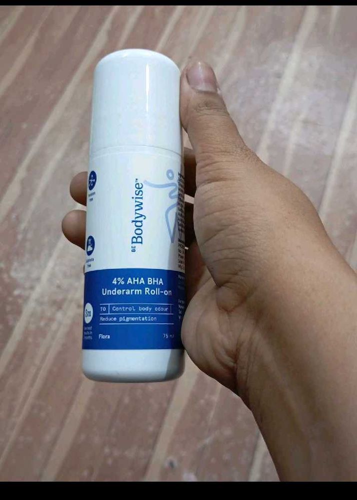 Bodywise 4% AHA BHA Underarm Roll On 75 ml