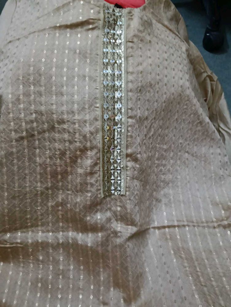 Elegant golden Kurta