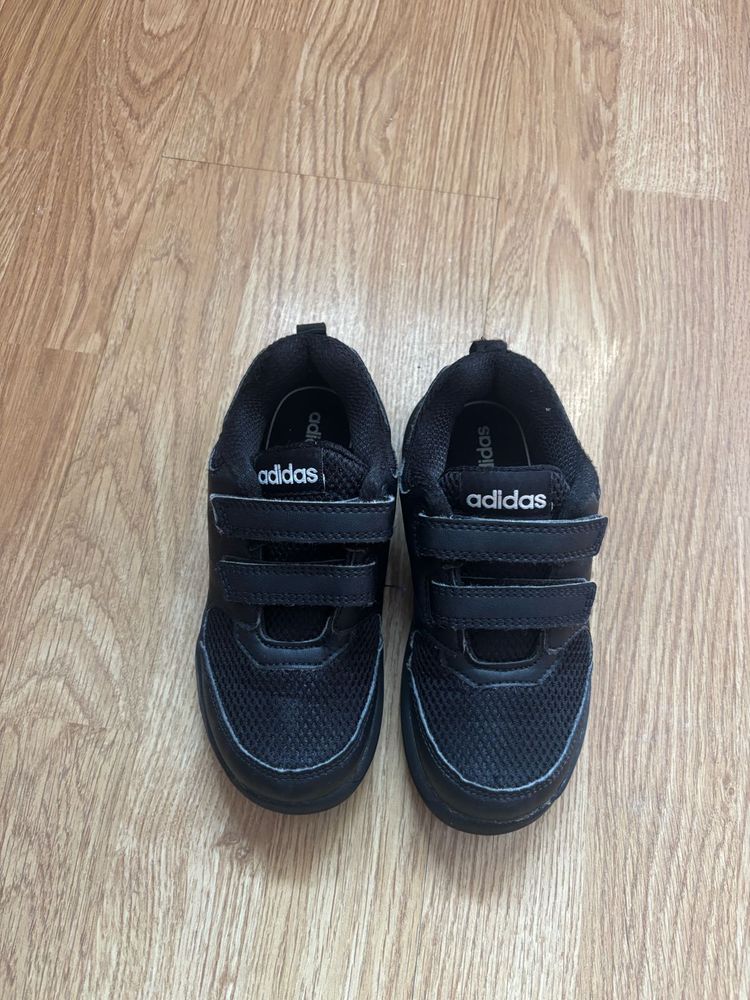 Adidas Unisex Kids Black Sneakers