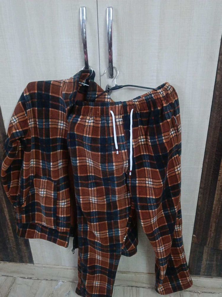 Brown Plaid Jacket