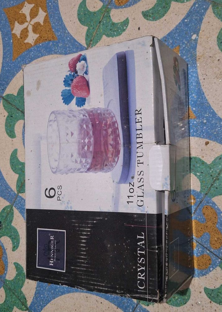 Henniger Crystal Glass 4 pcs