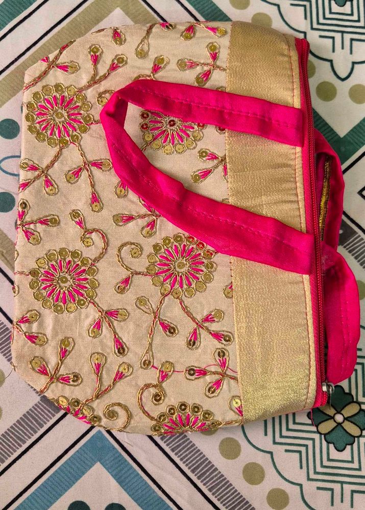Embroidered Handbag