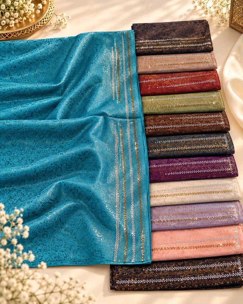 Embellished Dupattas - Set of 10