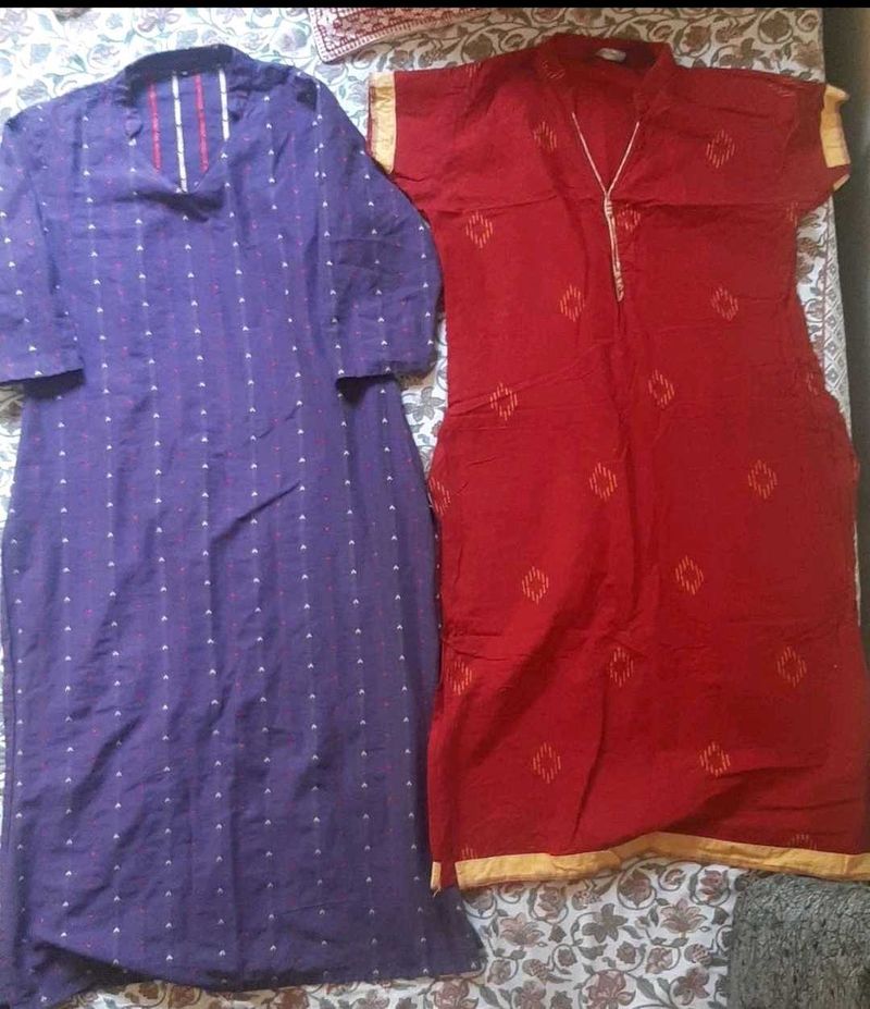 2 Beautiful Indian Kurtas Set