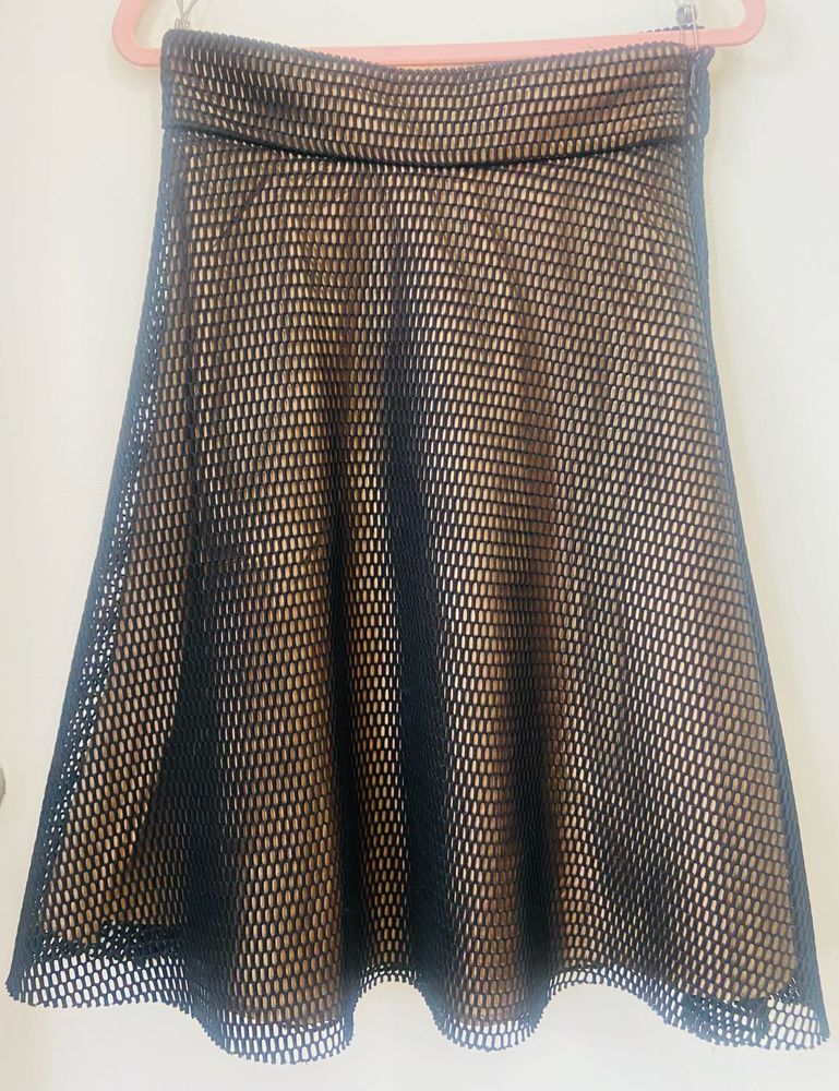 Forever 21 Stylish Mesh Skirt