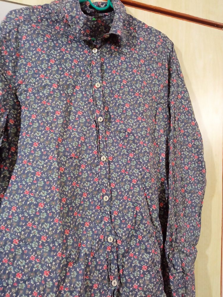 United Colors Of Benetton Shirt Full Hand