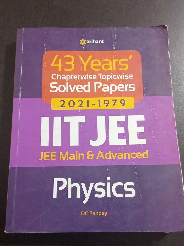 Arihant 43 Years IIT-JEE Physics Solved Papers