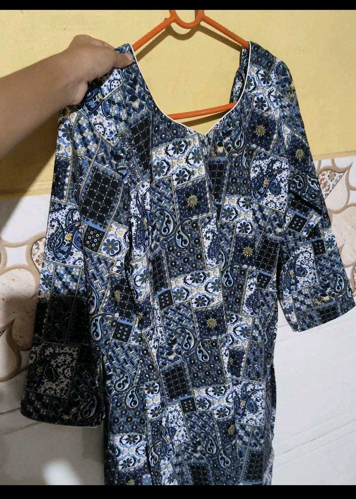 Beautiful Printed Kurta plazzo