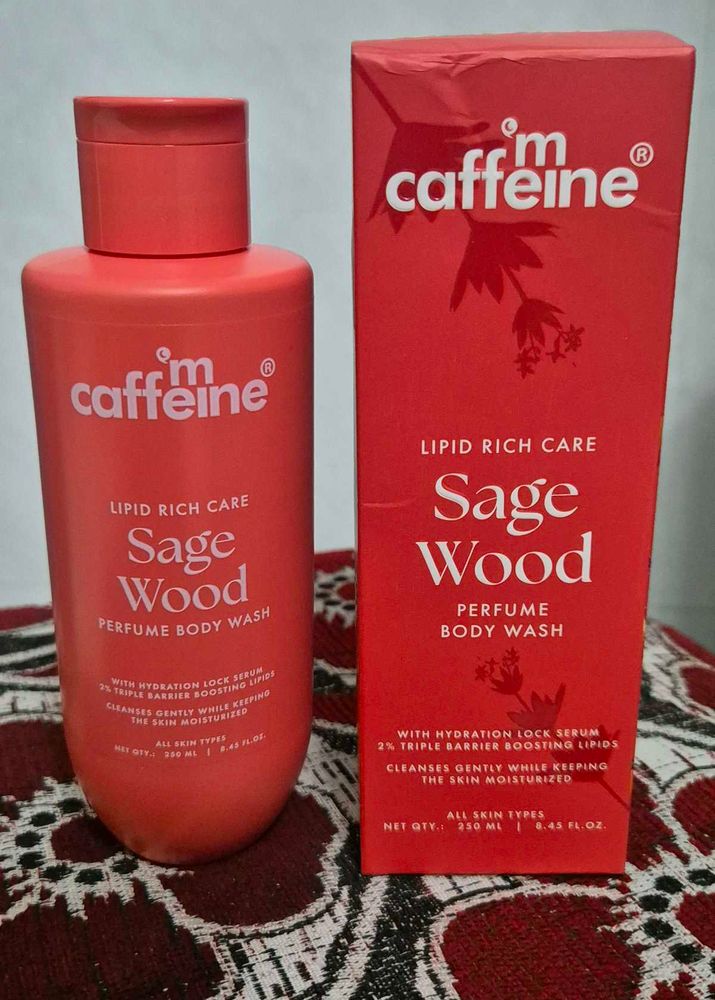 i'm c@ffeine Sage Wood Perfume Body Wash