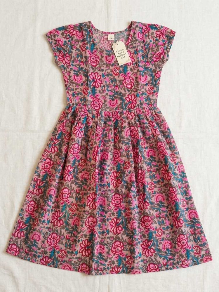 Floral Print Fit &amp; Flare Dress