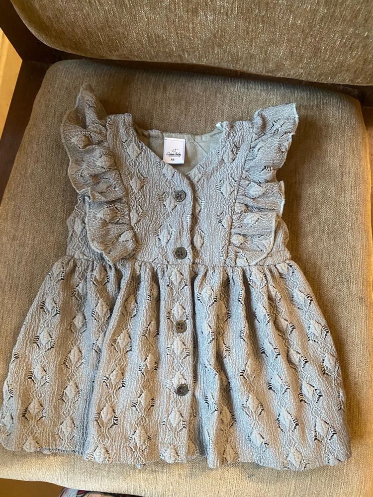Cute Ruffled Baby Dress