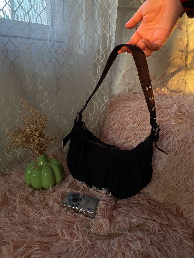 Chic Black Hobo Bag