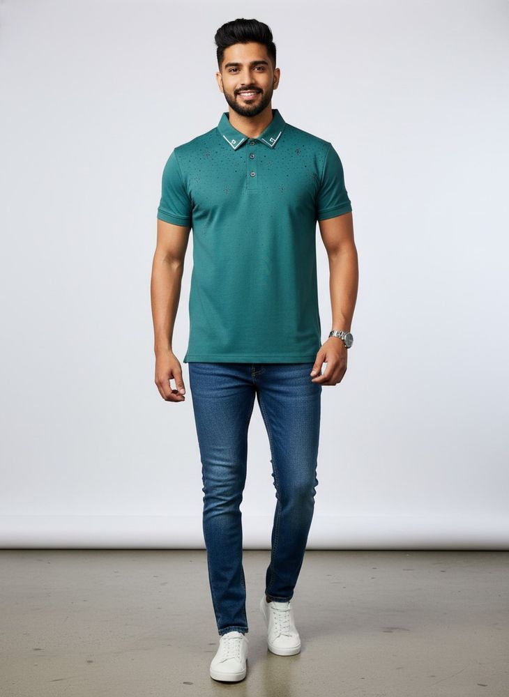 Stylish Men's Polo Shirt made in china