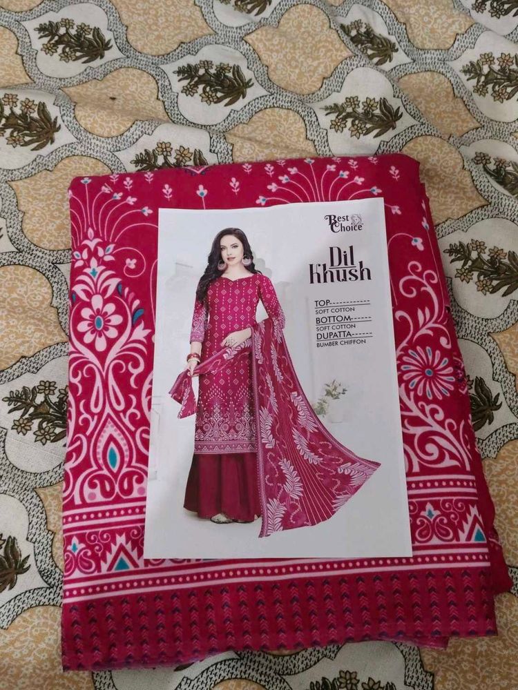 Beautiful Pink suit fabric