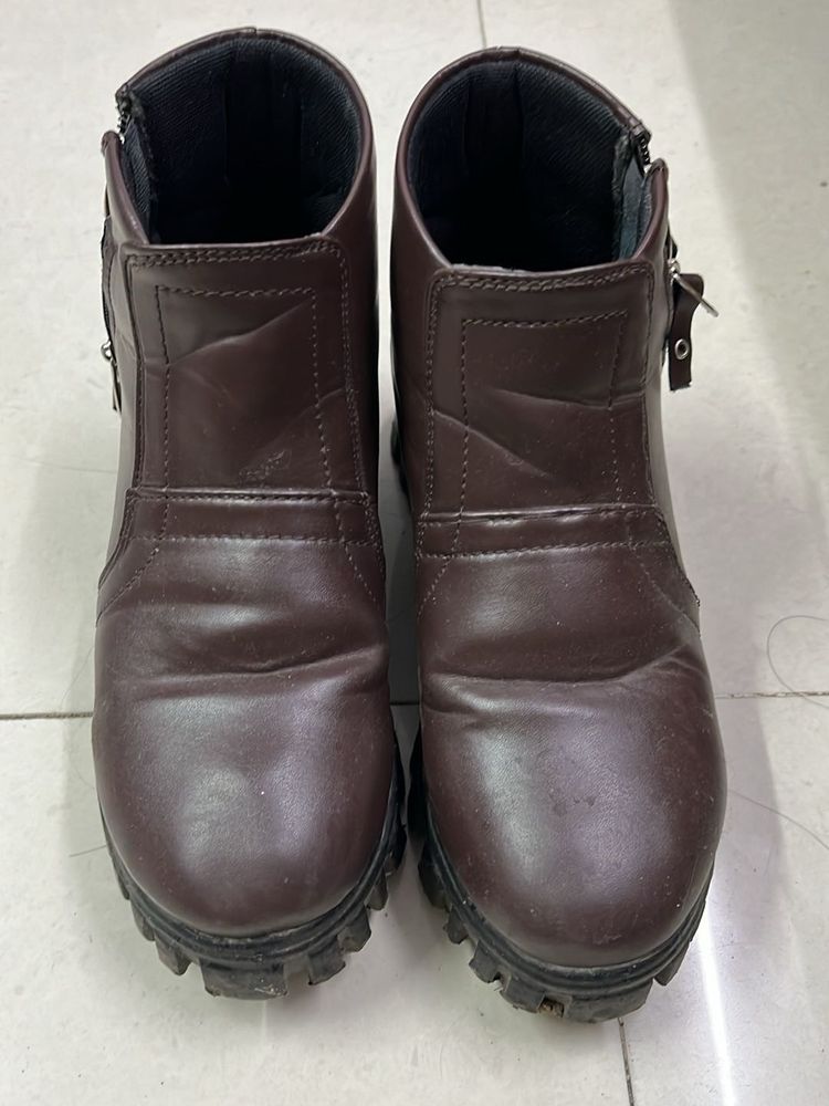 Stylish Brown Ankle Boots