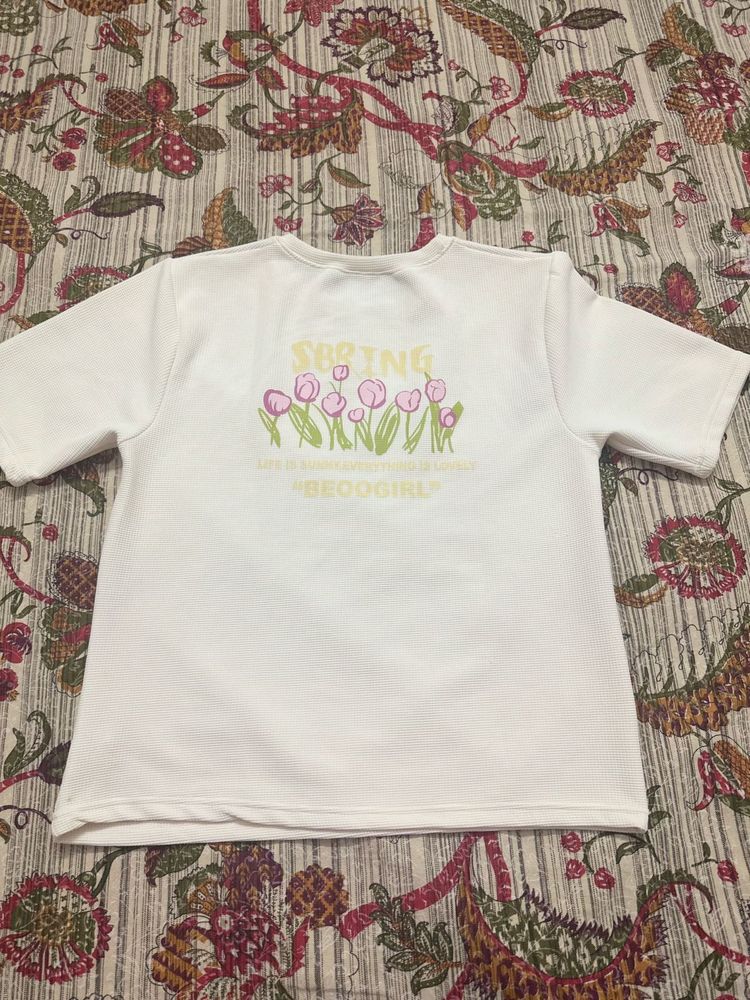 Cute Spring Graphic T-Shirt