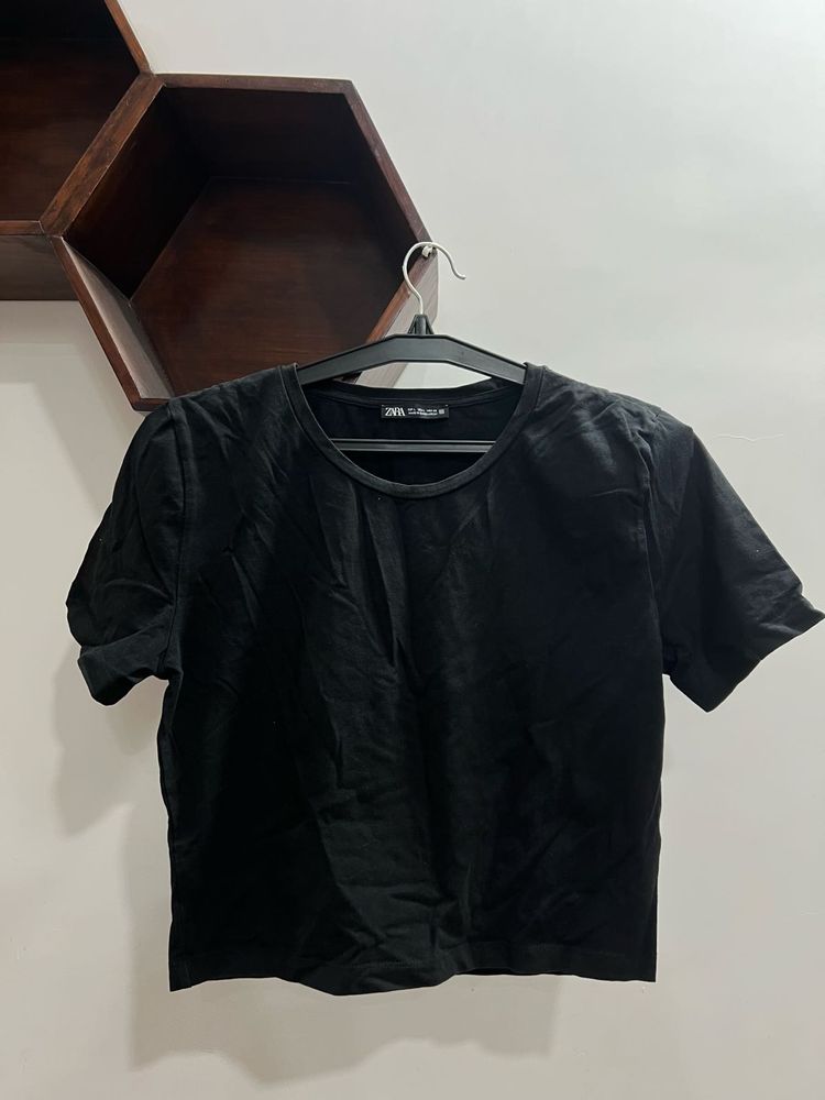 Zara Black T-Shirt