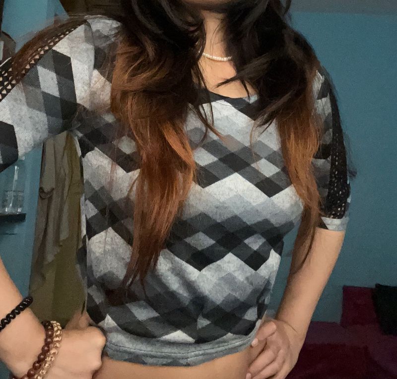 Patterned Top