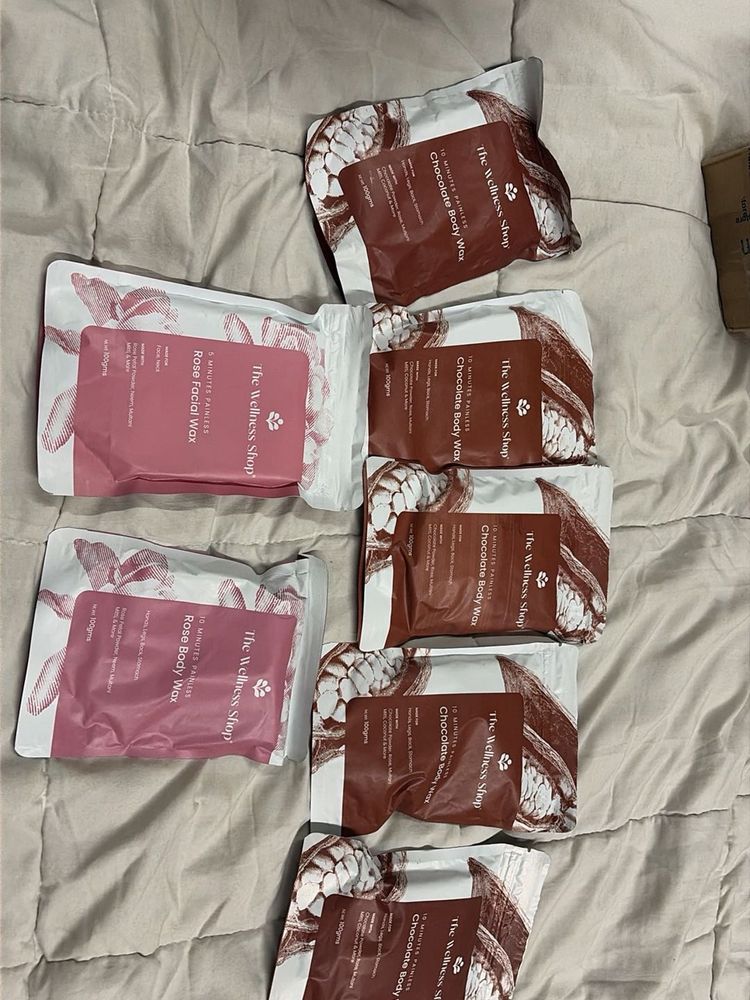 COMBO- The Wellness Shop Wax - Rose &amp; Chocolate