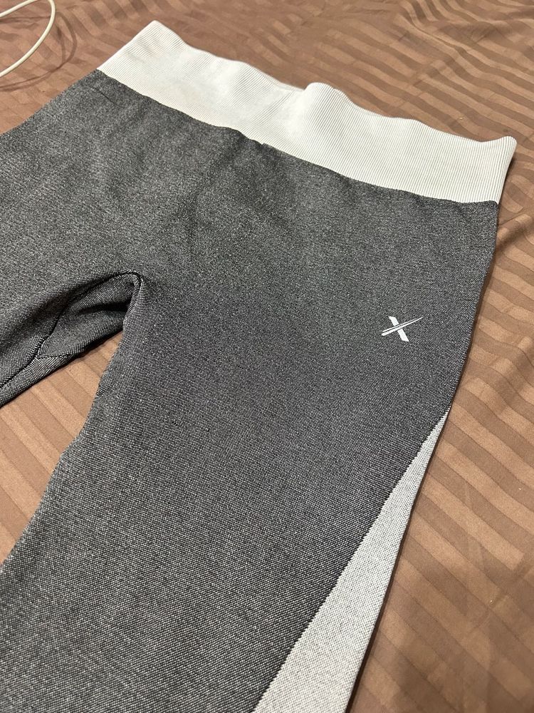Grey Seamless Active Leggings