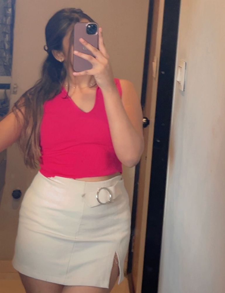 Chic Red Cami Top