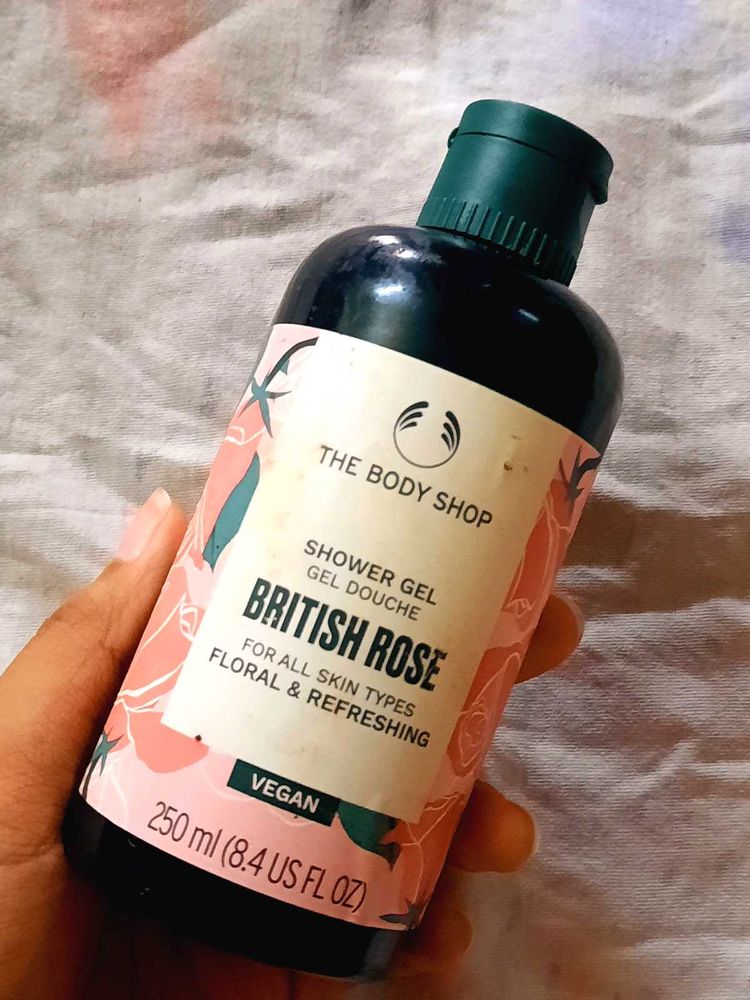 The Body Shop British Rose Shower Gel