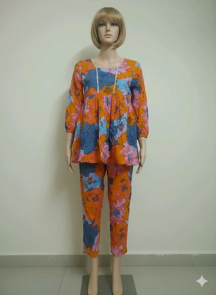 Floral Kurta Set