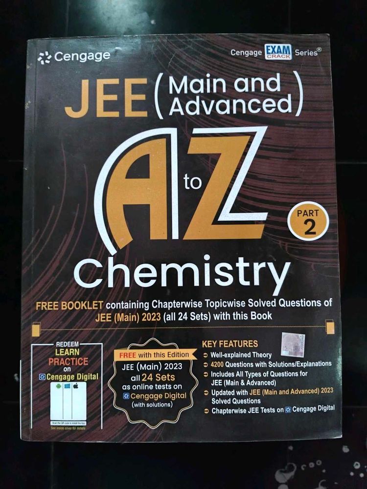 JEE (Main &amp; Advanced) A-Z Chemistry Part 2