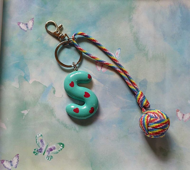 Monkey Fist Safety Keychain