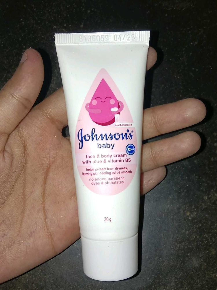 Johnsons baby cream
