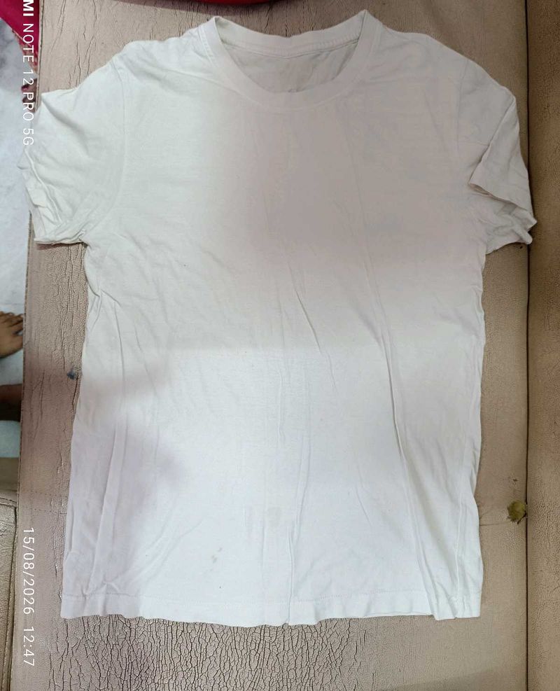 Classic White Cotton T-Shirt