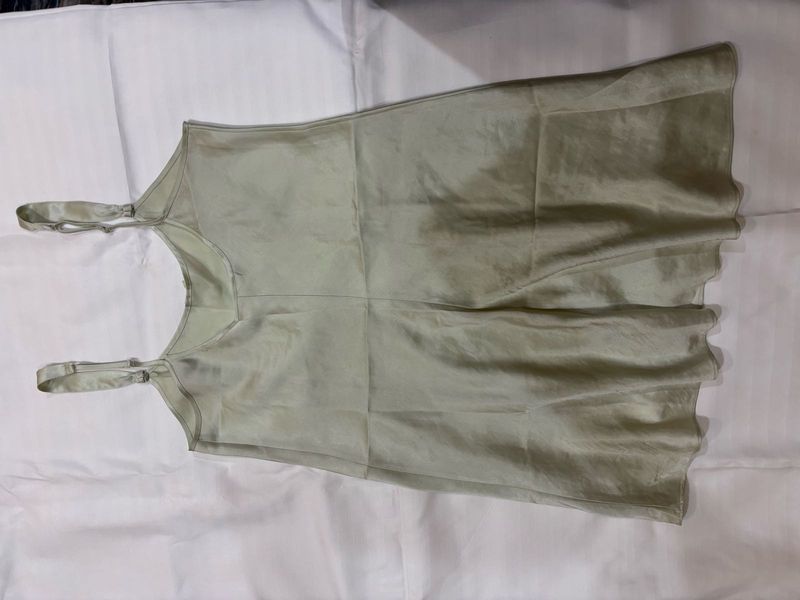 Satin Camisole Slip Dress