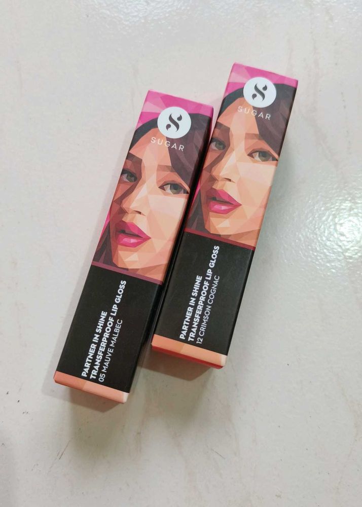 Sugar Lip Gloss Set of 2