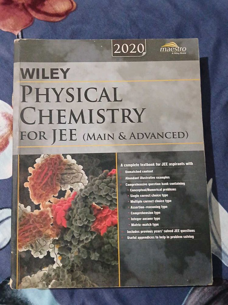 Wiley Physical Chemistry for JEE 2020